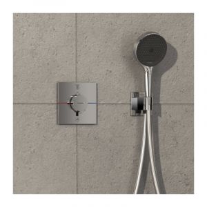 Hansgrohe ShowerSelect Comfort E Thermostat encastré pour 2 sorties, 15572000,