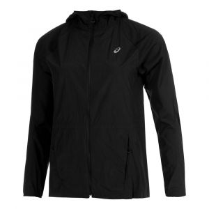 Asics Road Packable Veste Running Femmes - Noir, Taille XL