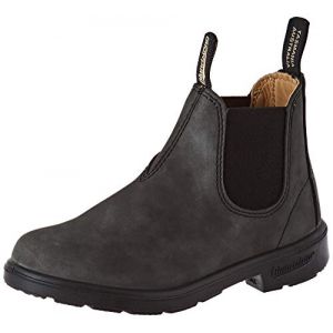 Image de Blundstone Chelsea Boots Nubuck - Fille - Noir Noir