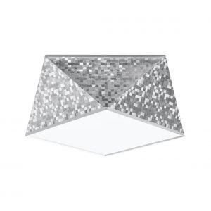 Spot Downlight Hexa Argent 1 ampoule 15cm