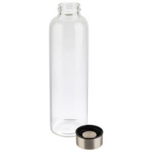 APS 66908 Bouteille en verre, 7 x 7, hauteur 26,5 cm, diamètre 7 cm, 0,75 l, transparente