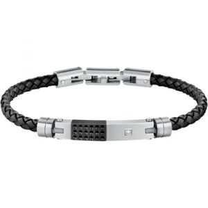 Morellato Bracelet pour homme en Acier serti de cristal - 0.013 g - taille : 19.51.5CM - SQH58