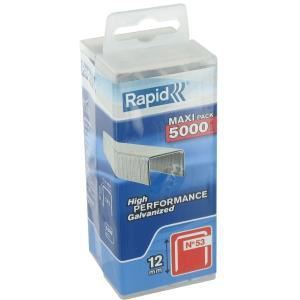 Rapid 40303086 - Lot de 5000 agrafes N°53 12mm