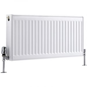 Hudson Reed Radiateur à panneaux Type 22 horizontal Eco 40 cm x 80 cm x 10,3 cm 924 Watts