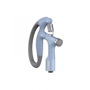 Pince de musculation &agrave; r&eacute;sistance r&eacute;glable 10-100KG avec compteur - Bleue