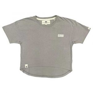 Alpha industries T-shirt à Manches Courtes Organics Crop Os L Organic Grey