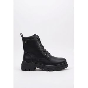 Refresh Pour femme. Bottes militaires noires