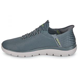 Skechers Homme Summits High Range Chaussure de Gymnastique, Charcoal Mesh/Trim, 47.5 EU