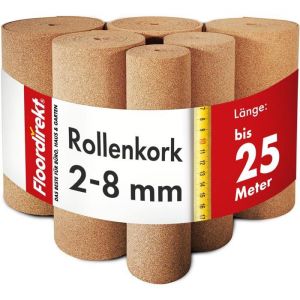 Rouleau isolant thermique et acoustique li&egrave;ge mur / sol, 2 mm d'&eacute;paisseur, 100 x 500 cm