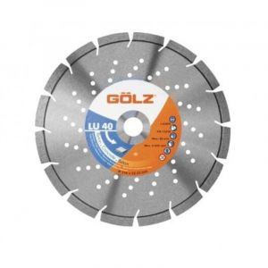 G&ouml;lz Disque &agrave; tron&ccedil;onner diamant&eacute; LU40; 230x22 2 mm