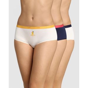 Image de DIM Lingerie Femme Boxer Les Pockets Coton X3 Slips, LOT Dolce Vita, 40/42