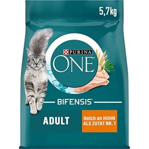 Purina Bifensis Nourriture sèche pour Chat Adulte Riche en Poulet 5,7 kg