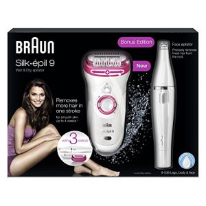 Image de Braun Silk Epil 9 (9-538) - Épilateur avec Face Epilator