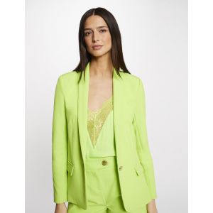 Morgan Veste cintrée boutonnée anis femme - Taille 40
