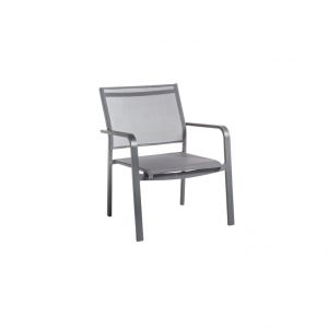 Image de Fauteuil bas Niello coloris gris