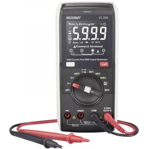 Voltcraft Multimètre VC292 numérique cat iii 600 v Affichage (nombre de points): 6000