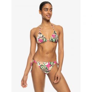 Roxy Printed Beach Classics Triangle Set - Bikini femme Anthracite Palm Song S XL