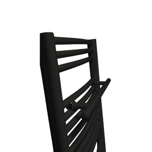 Stano Porte-serviette CODA pour sèche-serviette noir mat