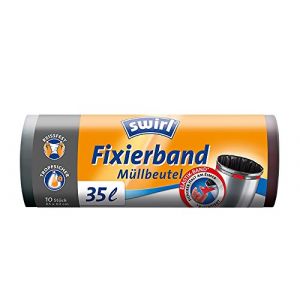 Swirl 35 l ruban de fixation sacs poubelle, 1ER pack (1 x 10) 215871