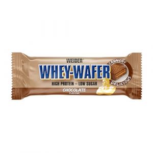Weider 32% Whey Barretta Wafer Cioccolato per Recupero Muscolare 35 g