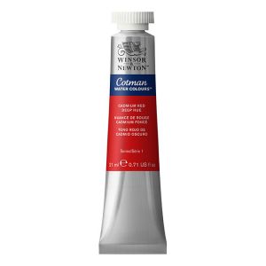 Image de Winsor & Newton Peinture aquarelle fine Cotman 21 ml 317 Rouge indien AA O