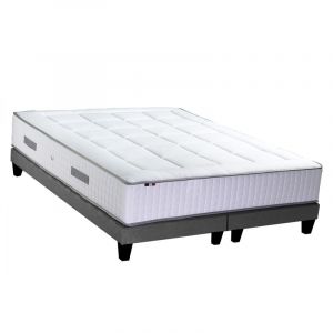 Image de Doux sommeil Ensemble matelas + sommier Ressort 7 zones H30cm PALACIO FABRICATION FRANCAISE Dimensions - 160 x 200 cm