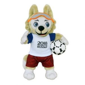 Mascotte officielle coupe du monde Fifa 2018 - Zabivaka 25cm