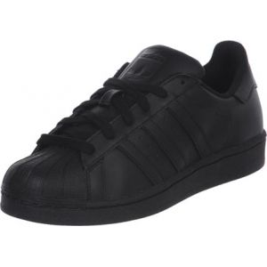 Adidas Originals Superstar Foundation, Sneakers Basses Mixte Enfant, Noir (Core Black/Core Black/Core Black), 35.5 EU