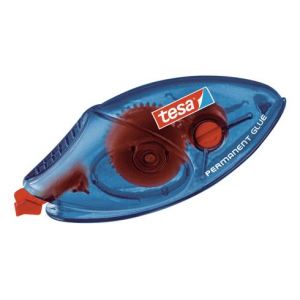 Tesa Roller de colle jetable permanent 8.5m x 8.4mm