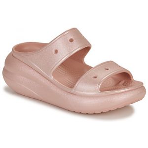 Crocs Mules CLASSIC CRUSH SHIMMER SANDAL - Couleur 41 / 42 - Taille Beige