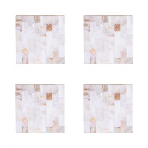 Table passion Coffret 4 Dessous De Verre Posidonie
