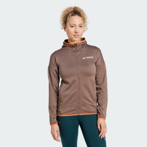 Adidas Veste &agrave; capuche en molleton l&eacute;ger Terrex Xperior Climawarm