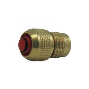 Image de Ezfitt Raccord Rapide 3 Billes aquastop en Laiton - 12 à 15mm