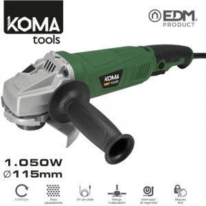 Meuleuse d'angle Koma Tools 1050 W