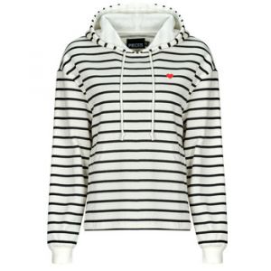 Pieces Sweatshirt &agrave; capuche femme Chilli Stripes