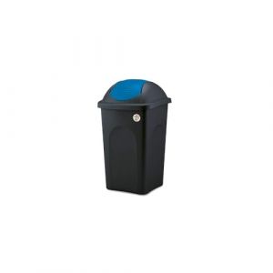 Stefanplast Bascula Multipat Polypropylene Noir/Bleu, 60 L