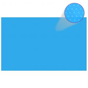 Image de VidaXL Couverture de piscine rectangulaire 800x500 cm PE Bleu