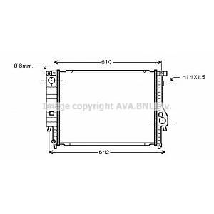 Ava Quality Cooling Radiateur (247BW2047)