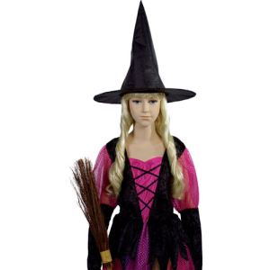 Chapeau de sorcière tissu