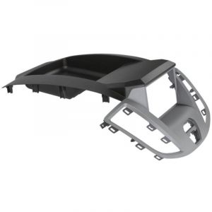 Kit Facade Autoradio KA508D compatible avec Ford Transit V363 15-19 argent