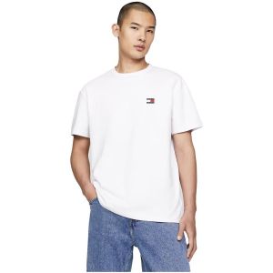 Tommy Jeans T-shirt droit en coton drapeau