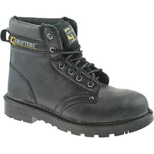 Grafters Chaussures montantes de sécurité - Homme (41 EUR) (Noir) - UTDF299