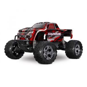 Traxxas STAMPEDE 2WD BL-2S CLIPLESS : Rouge