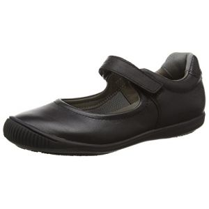 Image de Geox J Gioia 2fit A, Ballerines à Bride Cheville Fille, Schwarz (BLACKC9999), 32 EU