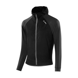 Löffler Veste loeffler hybride legere de sports de montagne avec capuche noir