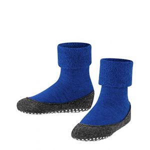Falke Cosyshoe, Chaussettes D'Intérieur Mixte Enfant, Laine Mérinos, Bleu