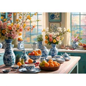 Puzzle 2000 pièces : Un matin dans ma cuisine