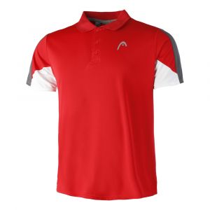 Head VETEMENTS POUR HOMME Polo Club 22 Tech Rouge