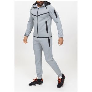 Kebello Ensembles de survêtement Ensemble Jogging Gris H