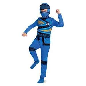 Costume - DISGUISE - Lego Ninjago JAY - 7-8 ans - Bleu - Combinaison avec capuche